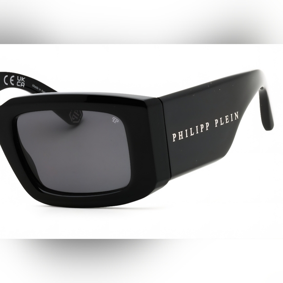 NWT, Philipp Plein SPP149V Men's Sunglasses, Size 54X24X145 - Picture 3 of 4